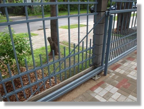 Установка откатных и распашных ворот под ключ, цена монтажа в СПб — ЗаборКомплект